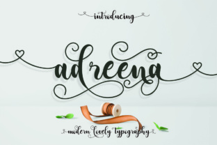 Adreena Script Font for Engaging Web Design