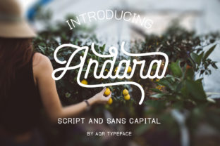 Andara Script: Elevate Your Brand with a Smooth, Elegant Font