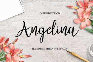 Angelina Script Font for Modern Web Design