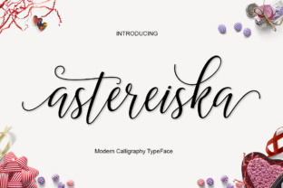 Astereiska Script: A Fresh Calligraphic Typeface for Elegant Designs
