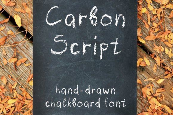 Carbon Script Font: Authentic Charcoal Texture for Makers