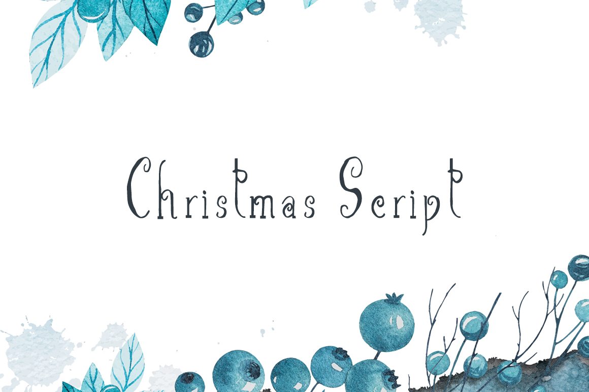 Christmas Script Font: Festive Typography for Web Design
