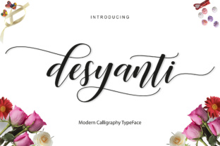 Desyanti Script: A Fresh Calligraphic Font for Editorial Design