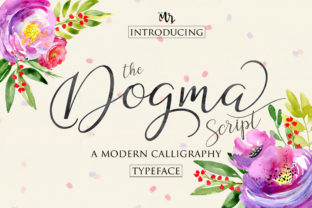 Discover Dogma Script: A Premium Font for Elegant Editorial Design