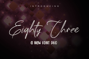 Elevate Handmade Products with 83 Script Font