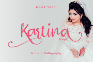 Kartina Script Font for Editorial Design