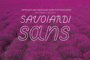 Savoiardi Sans Font: A Real Branding Project Test